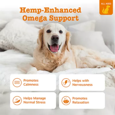 Product Zesty Paws Hemp Elements Calming Bites for Dogs - Turkey Flavor - 90 Ct