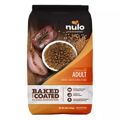 Product Nulo MedalSeries Baked & Coated Adult Dry Dog Food - Chicken, Duck & Turkey