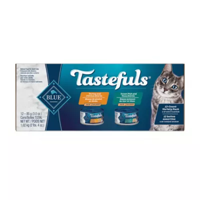 Product Blue Buffalo® Tastefuls™ Adult Cat Food Variety Pack - Natural, Pate