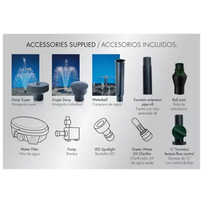 Product Aquagarden Inpond 5 in 1 Pond Pump and Filter Kit