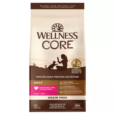 Product Wellness® CORE Adult Cat Food - Grain Free, Natural, Turkey & Duck