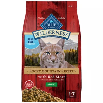 Product Blue Buffalo Wilderness All Life Stages Dry Cat Food - Grain Free, Beef
