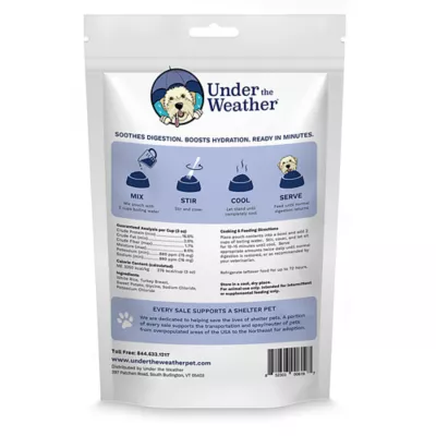 Product Under the Weather Freeze Dried Bland Diet All Life Stage Dry Dog Food - Rice, Turkey & Sweet Potato