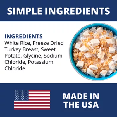 Product Under the Weather Freeze Dried Bland Diet All Life Stage Dry Dog Food - Rice, Turkey & Sweet Potato