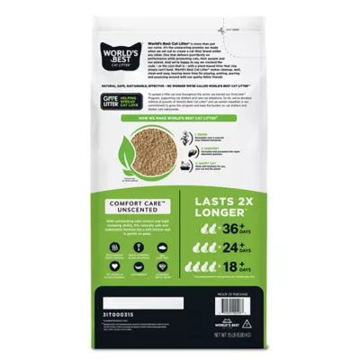 Product World's Best Cat Litter Comfort Care Unscented Cat Litter