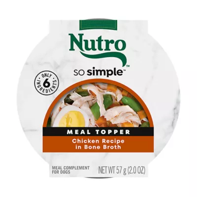 Product NUTRO So Simple Meal Complement Adult Wet Dog Food in Bone Broth - 2 oz