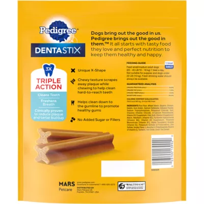 Product Pedigree® Dentastix Small/Medium Adult Dental Dog Treats - Chicken