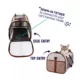 Product Whisker City® Tan Plaid Soft-Sided Cat Carrier