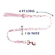 Product Top Paw® Peony Dog Leash: 4-ft long, 1-in wide