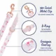 Product Top Paw® Peony Dog Leash: 4-ft long, 1-in wide