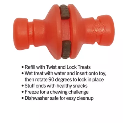Product Starmark® Twist and Lock Treat Roller Dog Toy
