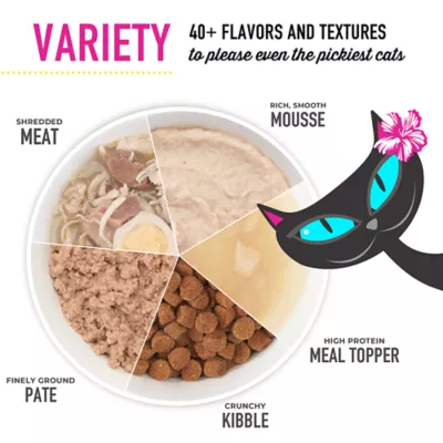 Product Tiki Cat Luau All Life Stages Cat Flaked Food - Grain Free, Ahi Tuna & Mackeral in Tuna Consomme