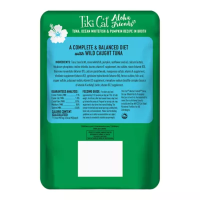 Product Tiki Cat Aloha Friends Cat Wet Food Pouch - Grain Free, 3 Oz