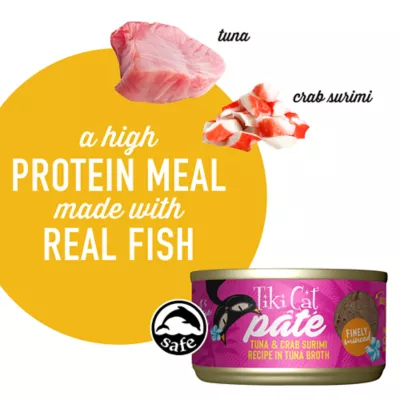 Product Tiki Cat® Grill Pate Cat Wet Food - 2.8oz, Natural, Grain Free