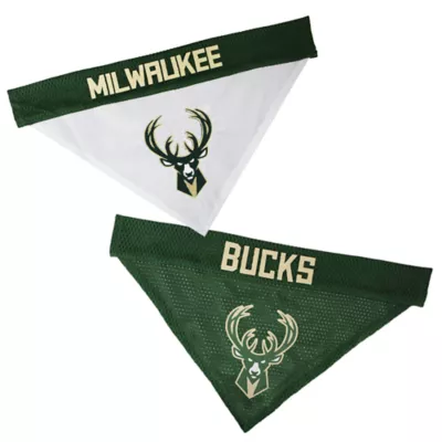 Product Pets First Milwaukee Bucks Reversible Bandana