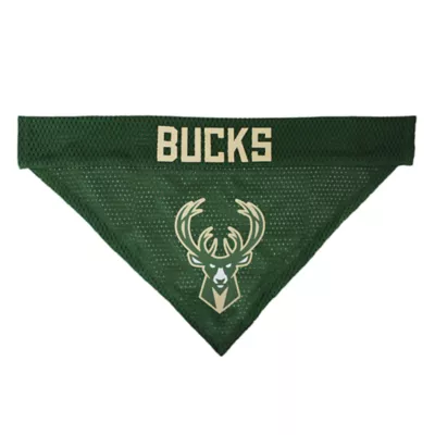 Product Pets First Milwaukee Bucks Reversible Bandana