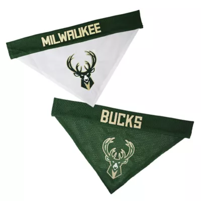 Product Pets First Milwaukee Bucks Reversible Bandana