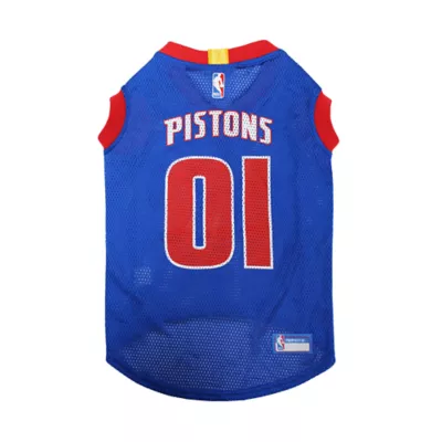 Product Pets First Detroit Pistons Mesh Jersey