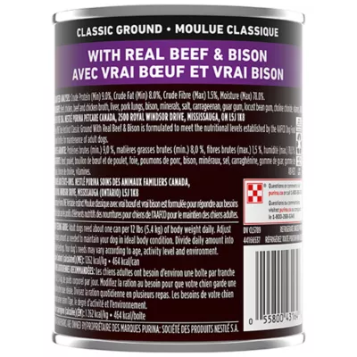 Product Purina ONE True Instinct Classic Wet Dog Food, 368g