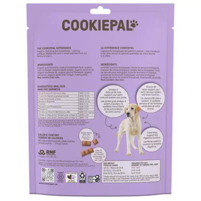 Product Cookie Pal All Life Stages Dog Treats Sweet Potato & Falxseed - Gluten Free, 300g