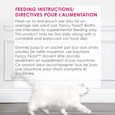 Product Fancy Feast® Broths Seafood Bisque Wet Cat Complement Variety Pack