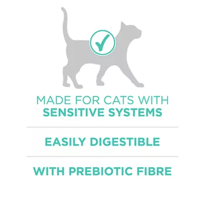 Product Purina ONE +Plus Dry Cat Food Sensitive Systems - Turkey