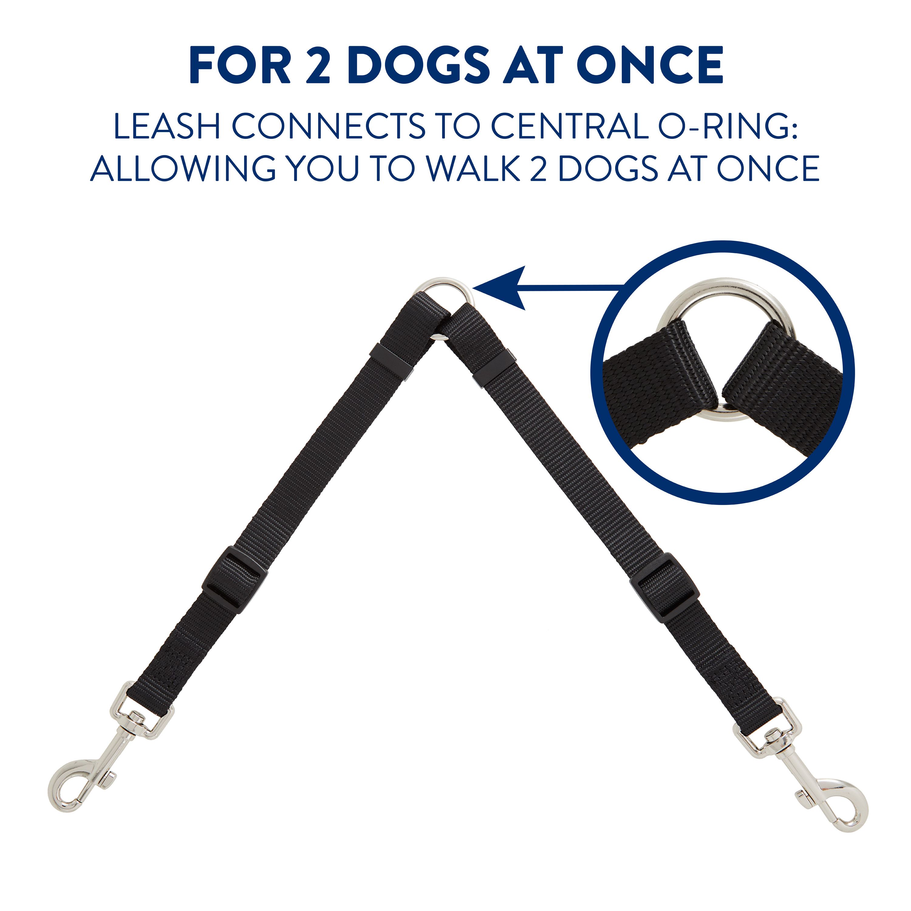 Top Paw® Double Coupler Dog Leash