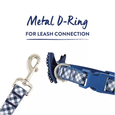 Product Top Paw® Plaid with Bow Tie Adjustable Dog Collar