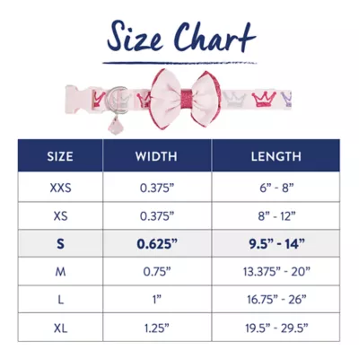 Product Top Paw® Prince or Princess Dog Collar