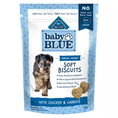 Product Blue Buffalo® Baby BLUE™ Soft Biscuits Puppy Treats - Chicken & Carrots