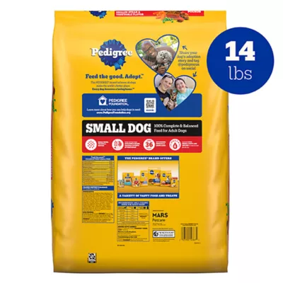 Product Pedigree® Complete Nutrition Small Breed Adult Dry Dog Food - Steak & Vegetables