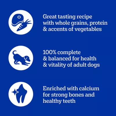 Product Pedigree Vitality+ Dry Food For Adult Dogs - Hearty Beef & Vegetable Flavour With Calcium
