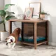 Product Sauder Wood Dog Crate