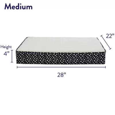Product Top Paw® Dotted Orthopedic Mattress Dog Bed