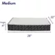 Product Top Paw® Dotted Orthopedic Mattress Dog Bed