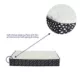 Product Top Paw® Dotted Orthopedic Mattress Dog Bed