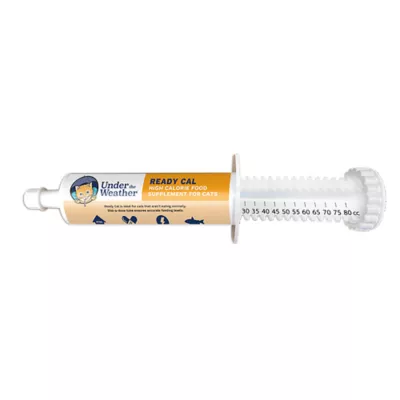 Product Under the Weather Ready Cal High Calorie Food Nutritional Gel Cat Supplement, 80-cc syringe