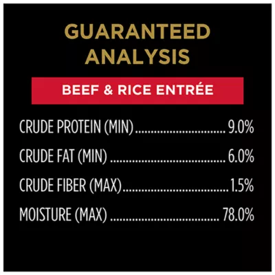 Product Purina Pro Plan Complete Essentials Wet Dog Food - Beef & Rice Entrée, 368 g