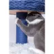 Product PetPals 40-in Galaxy Blue Cat Tree, White & Blue