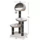 Product PetPals 50-in Tundra Cat Tree, Grey