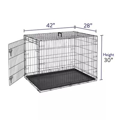 Product Top Paw® Single Door Folding Wire Dog Crate