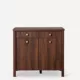 Product Nate & Jeremiah Spiced Mahogany Universal Stand - Up to 37G