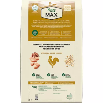 Product NUTRO MAX™ Senior Dry Dog Food - Chicken