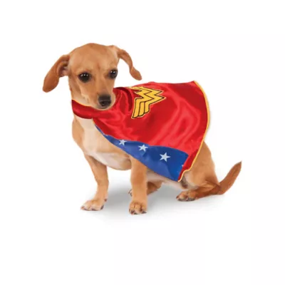 Product Rubie's Pet Shop Halloween Wonder Woman Cape Dog & Cat Costume