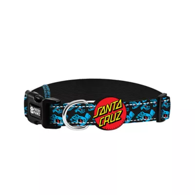 Product Fresh Pawz Santa Cruz Skateboards Logo Dog Collar