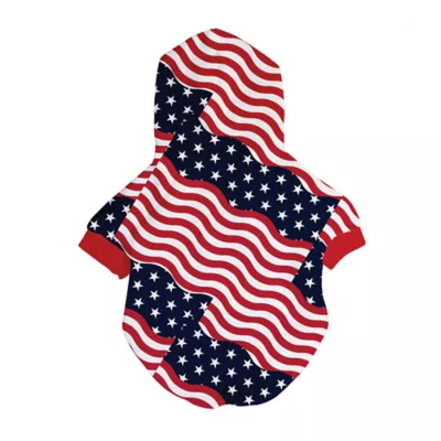 Product Fresh Pawz Patriot Dog Hoodie