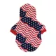 Product Fresh Pawz Patriot Dog Hoodie