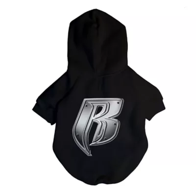 Product Fresh Pawz Ruff Ryders BulletProof Logo Dog Hoodie