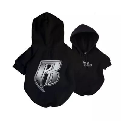 Product Fresh Pawz Ruff Ryders BulletProof Logo Dog Hoodie