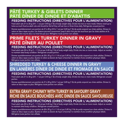 Product Friskies Wet Cat Food - Turkey Experience, Variety Pack, 156 g x 32